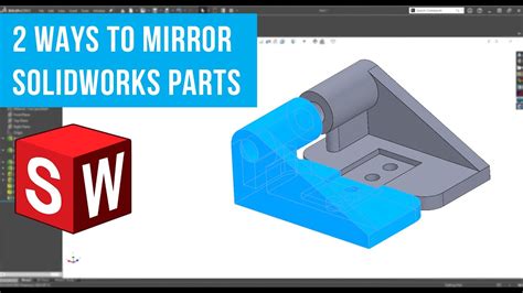 mirror sheet metal part solidworks 2017|solidworks create mirrored part.